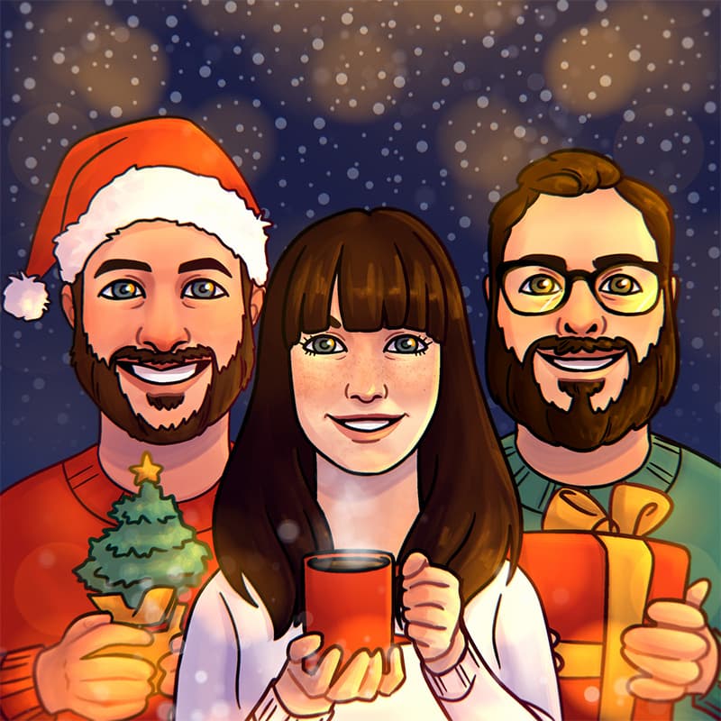 Tis the Podcast — Christmas movie podcast cover art